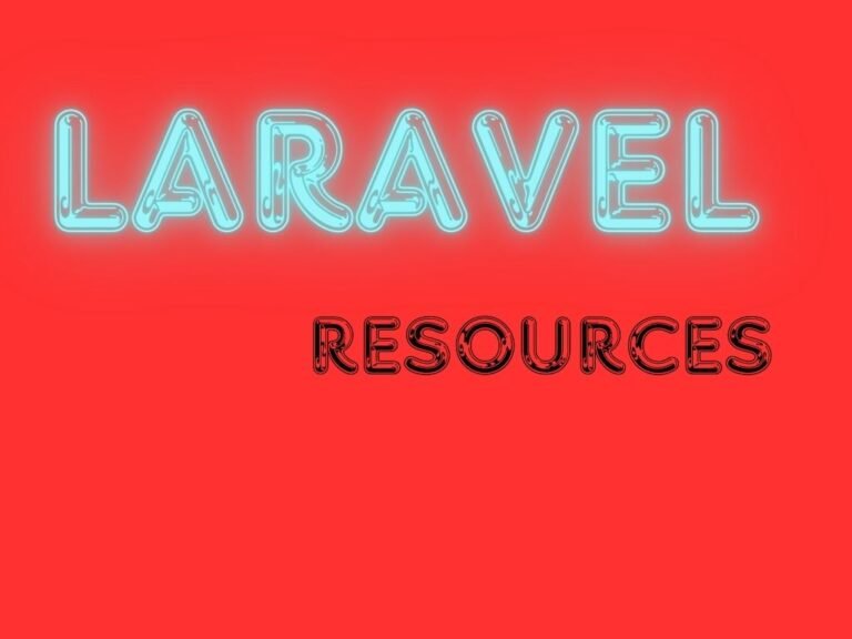 Laravel Resources